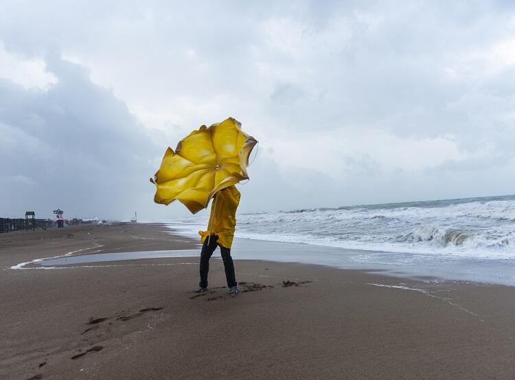 Forma O De Ciclone Provoca Chuva Forte No Rs Climatempo