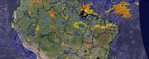 imagens de satélite