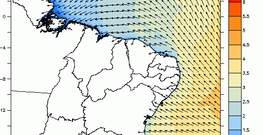 Ressaca no Nordeste