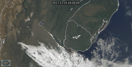 Tempestade de poeira Argentina 15-11-17