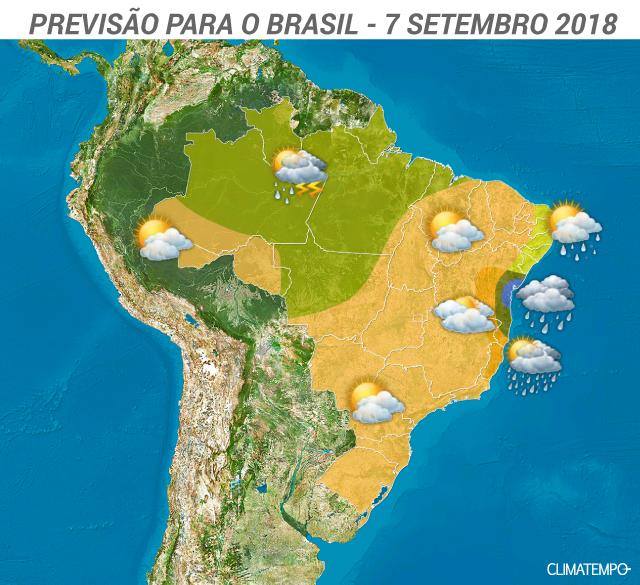 Terça-feira amanhece garoando e previsão é de chuva para todo Estado -  Cidades - Campo Grande News