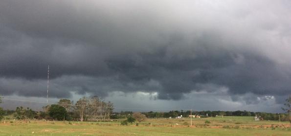 Temporais em Campo Grande e chuva forte em Cuiabá e Goiânia