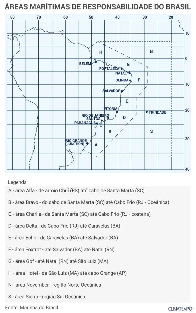 ae782ceeff4c3dacd9e150ad464e2418 - Marinha atualiza lista de nomes para ciclones na costa do BR
