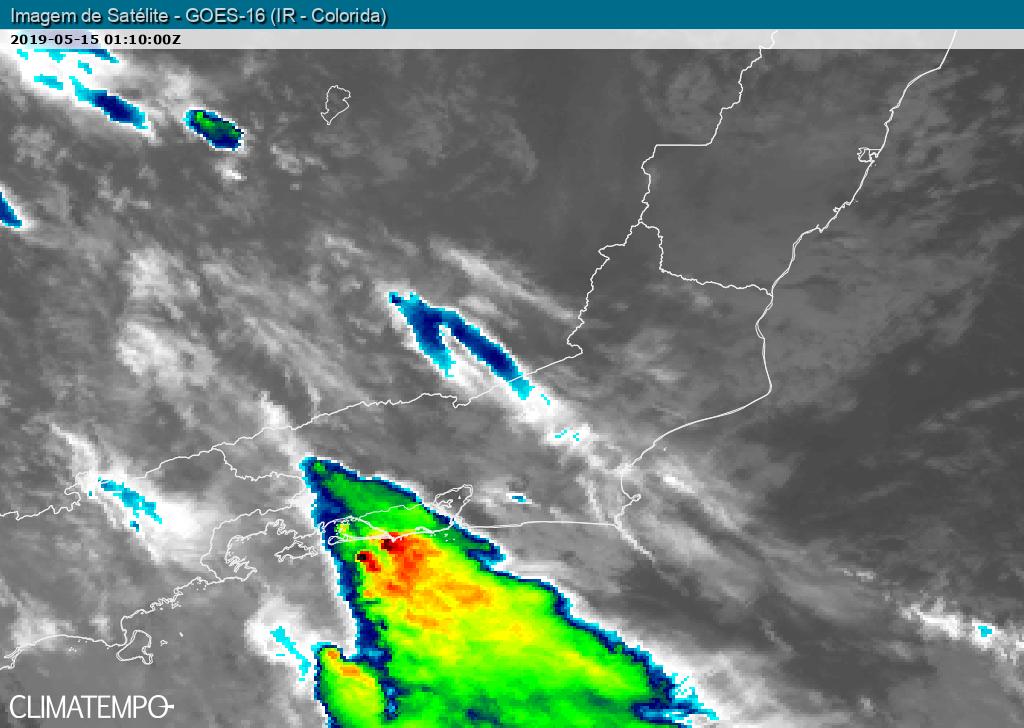 Frente fria causa chuva e queda da temperatura no RJ - Notícias Climatempo