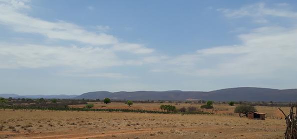 Ar muito seco e calor intenso no Nordeste