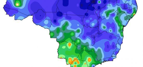 Alguns números da chuva de março de 2020 no Brasil