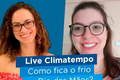 Live Climatempo: frio à vista! 