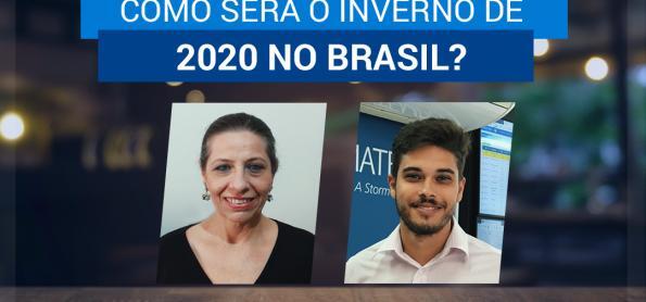 Previsão para o inverno de 2020 em todo o Brasil