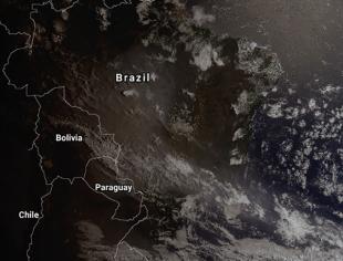 FONTE: 65/5000 Imagem de satélite Geocolor do Atlântico Ocidental. Gráficos: NASA