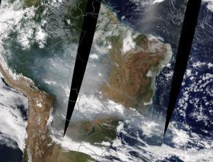 Fonte: Satélite Terra (NASA)