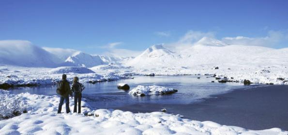 10 destinos para ver neve na Grã-Bretanha