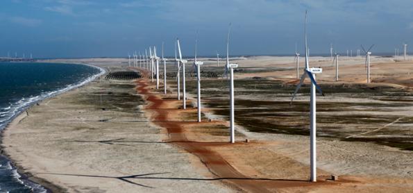 Nordeste bate recorde de geração de energia eólica