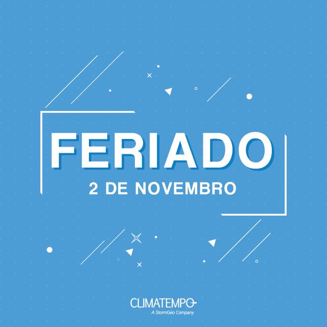 Previsão do Tempo: Final Semana e Feriado