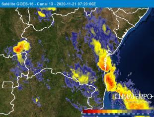 Temporal litoral susl da Bahia 21-11-2020
