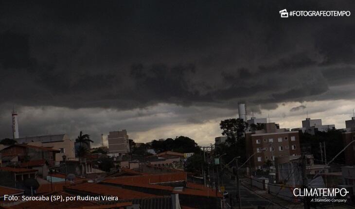 Risco de chuva forte em quase todo o Brasil nesta sexta