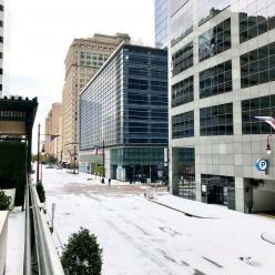 Foto: Greg Morago - centro de Houston/EUA, em 15 de fevereiro de 2021