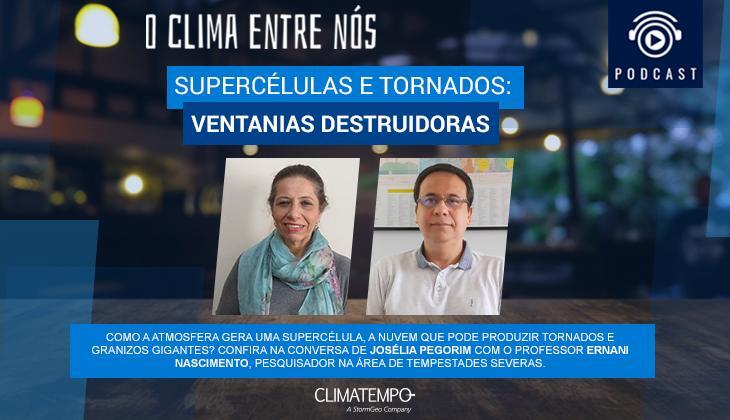 Supercélulas e tornados: ventanias destruidoras