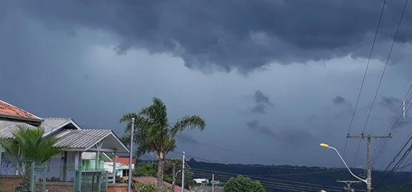 Ciclone extratropical no fim de semana