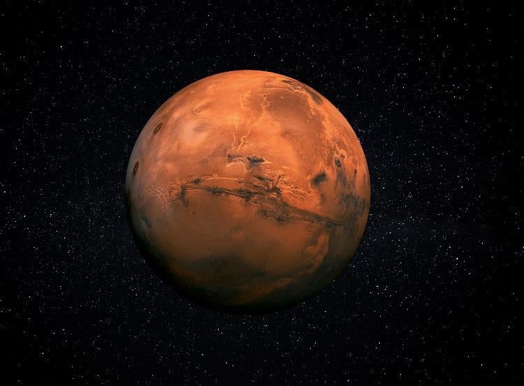 Imagem: planeta Marte/NASA - iStock