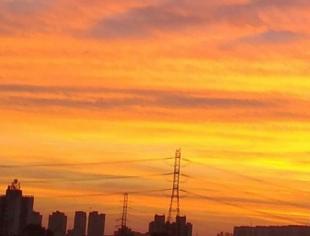 N-SP_São Paulo por Maria da Penha Oliveira 2-5-2021 - entardecer