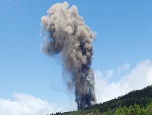 Vulcão Cumbre Vieja entra em erupção. Foto: Reprodução