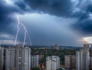 storm-in-the-city-sao-jose-dos-campos-sao-paulo-brazil-bolt-picture-id908034792