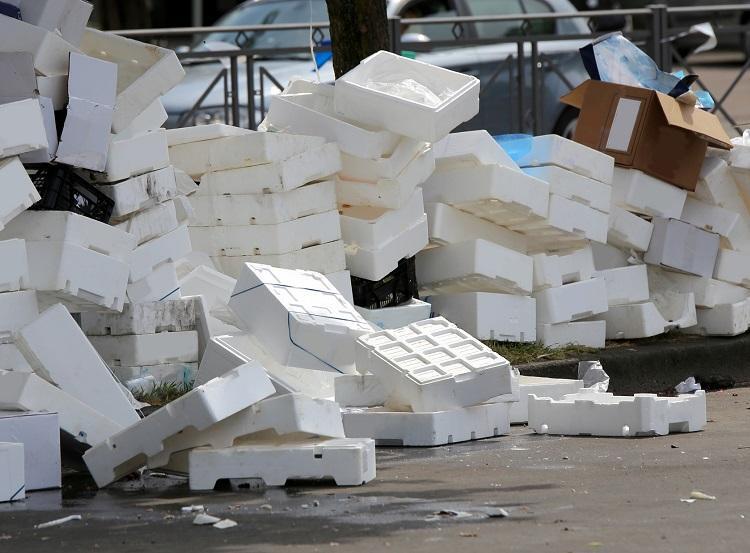 Foto: isopor é um dos materiais de difícil reciclagem (iStock)