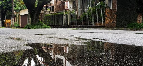 Domingo úmido no estado de São Paulo