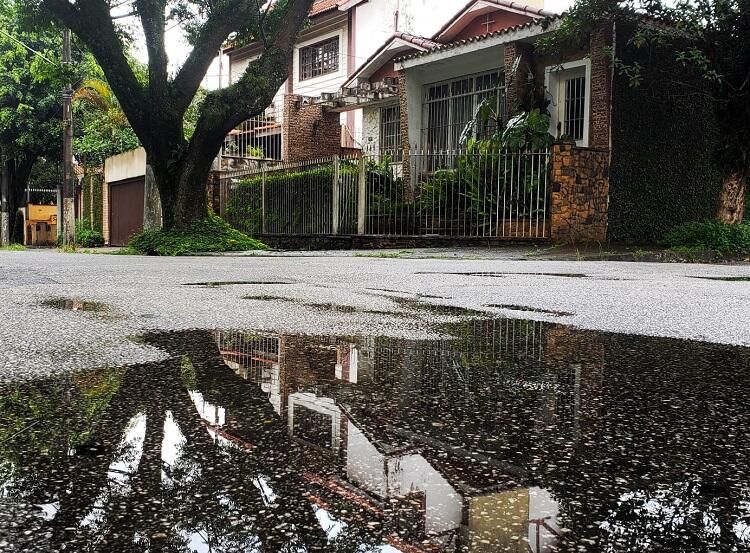 Imagem Domingo úmido no estado de São Paulo