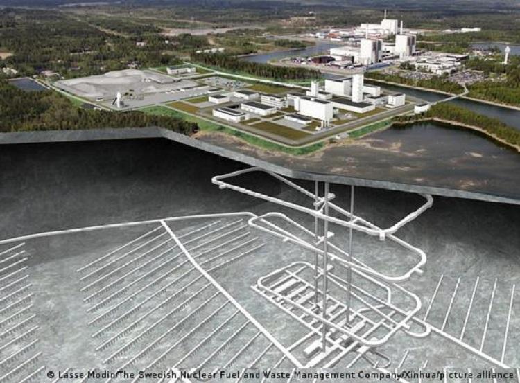 Foto: Lasse Modin/The Swedish Nuclear Fuel and Waste Management Company/Xinhua/picture alliance/DW divulgação