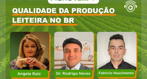 Qualidade da produção de leite no BR é tema no AgroTalk