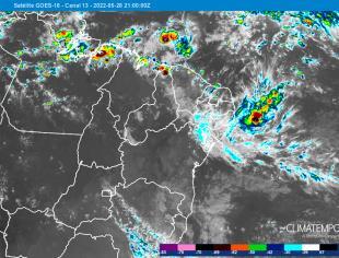 Nordeste- chuva forte na costa leste - 28-5-2022