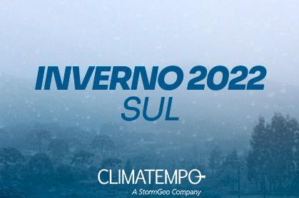 Previsão para o inverno 2022 na Região Sul do Brasil
