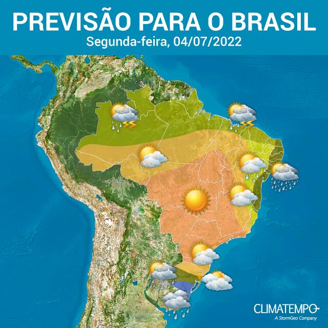 Chuva vem aí!! - Categoria - Notícias Climatempo