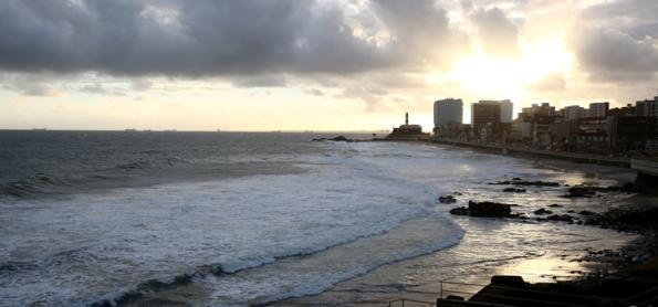 Próximos dias com chuva no litoral do Nordeste