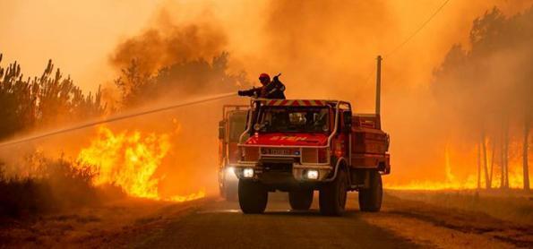 Europa tem recorde de áreas devastadas por incêndios no verão