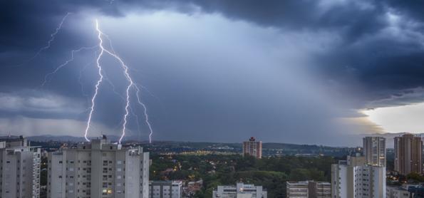 Alerta de temporais e chuva forte no Sul, Sudeste e Centro-Oeste
