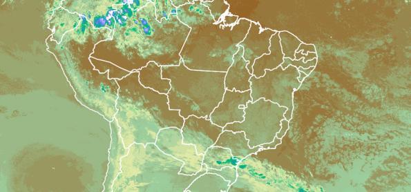 Frente fria muda o tempo em parte de SP. Sul tem temporal.