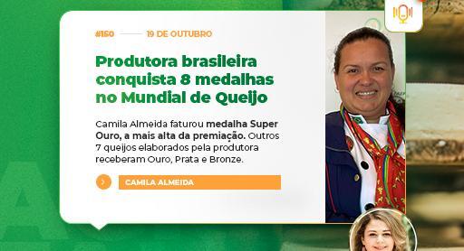 Produtora conquista oito medalhas no mundial do queijo do BR