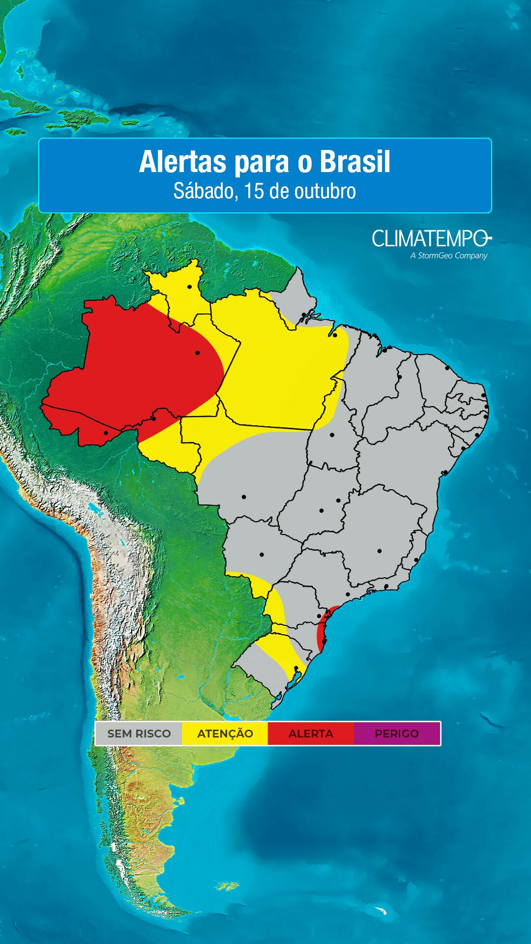 Chuva vem aí!! - Categoria - Notícias Climatempo