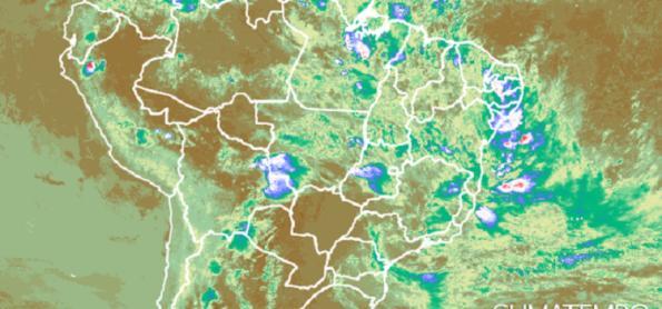Brasil continua com muita chuva nesta quarta-feira