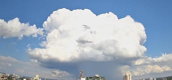 Pancadas de chuva podem ocorrer em quase todo o país