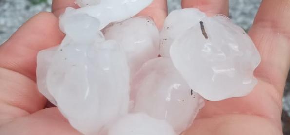 Alerta de granizo nesta terça-feira sobre Mato Grosso