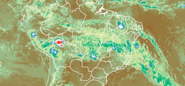 ZCAS provoca chuva volumosa no Sudeste, Nordeste e Norte