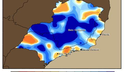 Minas Gerais começa a semana com calor e termina com muita chuva