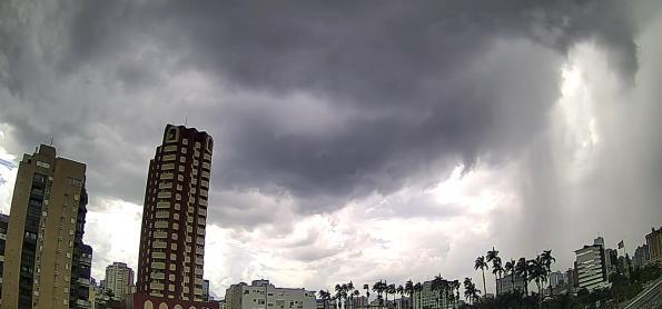 Mais um dia de muita chuva sobre o Brasil