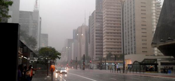 Chuva volta a ganhar força na próxima semana em São Paulo