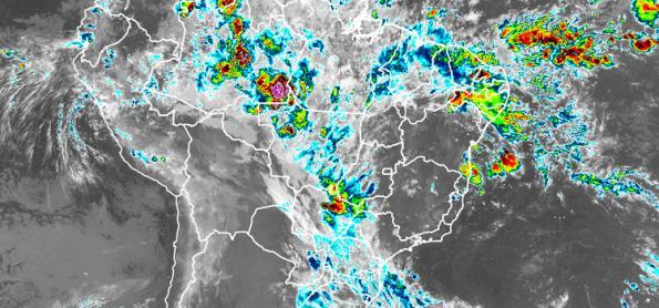 Tempo abafado e muitos temporais pelo Brasil