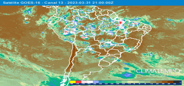 Ciclone extratropical forte influencia o Brasil no fim de semana