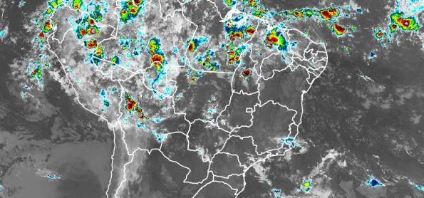 Temporais persistem no Norte e Nordeste do Brasil